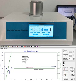 Máy phân tích nhiệt lượng quét vi sai (kết nối PC)